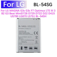 New BL-54SH BL-54SG Battery For LG MAGNA G3s G3c F7 Optimus LTE III 3 B2 G3 Beat MiniD728 D729 D722 D22 D415 US780 LG870 LS751