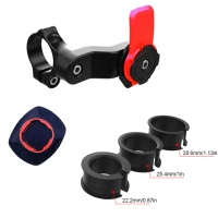 Bicycle Phone Holder Phone Rack Device Set for Quad-Lock Out Front Bike Twist Mountain Cradle Cyclin