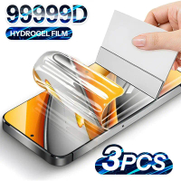 ฟิล์มไฮโดรเจล 3 ชิ้น สำหรับ OPPO A83 A91 A93 5G ฟิล์มนิ่ม ฟิล์มกันรอย