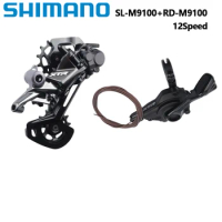 Shimano XTR M9100 Shifter Rear Derailleur GSS Mini 12s Set SL-M9100 Right RD-M9100 12 Speed Original Mountain MTB Bike Shifte