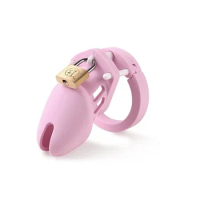 Male Bird locked Soft Silicone Male penis ring Chastity Cage BDSM bondage restraint device short CB6000 set sex toy for men