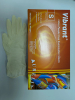 Aurelia Vibrant® 無粉乳膠檢查手套100 隻裝 (S) box