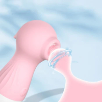 Powerful Clit Sucker Vibrator Tongue Vibrating Nipple Sucking Blowjob Clitoris Stimulator Etotic Sex Toys for Women Masturbator