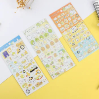 40 pcs/lot Kawaii Sumikko Gurashi Stickers Cute Animal PVC Transparent Scrapbooking Diy Diary Stationery Sticker School Supplies