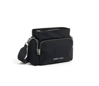 Bimba Y Lola Mini Crossbody Nylon Bag Black