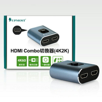 登昌恆 HDMI Combo切換器(4K2K) HDMI切換器 HDMI雙向切換器 二進一出切換器 切換選擇器