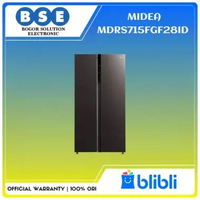 Kulkas Midea Side by Side MDRS715FGF28ID 558 Liter Side by Side Kulkas Inverter Midea 558L