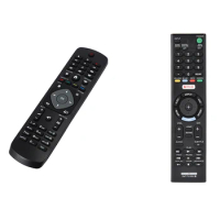 2 Pcs Remote Control: 1 Pcs for Philips YKF347-003 TV Television Remote &amp; 1 Pcs Smart Tv Remote Control for Sony