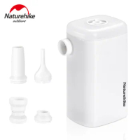 Naturehike High Power Mini Air Pump Multifunction Power Bank Outdoor USB Electric Air Pump For Inflatable Beds And Air Mattresse