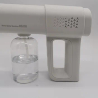 New K5 Pro Nano Spray Gun Sanitizer Sprayers USB Rechargeable Handheld Steam Disinfection Sprayer Gun Humidifier for Home Garden