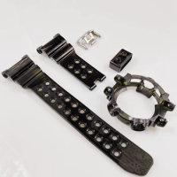 Olive Green GWF-D1000 Watchband and Bezel with Buckle Watch Strap and Cover With Tools