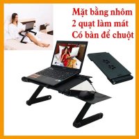 Bàn học gấp gọn thông minh mini, bàn để laptop đa năng trên giường tiện dụng xoay 360 độ