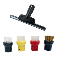 Powerful Nozzle Cleaning Brush Head Plastic Vacuum Cleaner Parts For Karcher Steam Vacuum Cleaner SC2 SC3 SC7 CTK10 Accessories