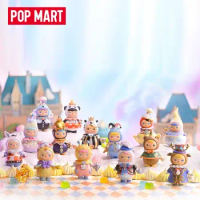 POP MART Pucky Animal Tea Party Series Blind Box Caja Ciega Kawaii Doll Action Figure Toys Caixas Collectible Model Mystery Box