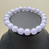 A2 หยกสีม่วงSize 8.8มิล Natural Jadeite(TypeA)