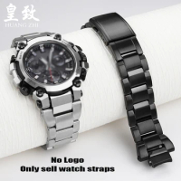 For Casio G-SHOCK Series MTG-B3000 Modified Solid Stainless Steel Watch strap Quick Release Steel Convex Strap For Men Bracelet