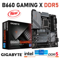 Gigabyte B660 GAMING X DDR5 Motherboard Intel B660 Support Intel 12th 13th Gen Core i3 i5 i7 i9 LGA1700 Processor M.2 128GB ATX