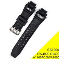 PU Band Watch Strap For Casio G-shock GA-1000/GW-4000G-1400/GW-A1000/A1100FC GA1000 Watchband Bracelet Belt Watch Accessories