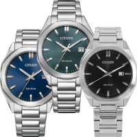 【CITIZEN 星辰】光動能 八角形腕錶 41MM(BM7600-81L/BM7620-83X/BM7600-81E)