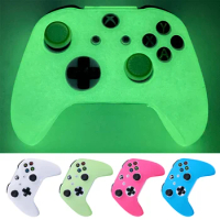 Glow in Dark Soft Silicon Case for Xbox One S Controller Games Accessories Gamepad Joystick Case Cover For Xbox One X Skin