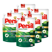 【Persil寶瀅】深層酵解洗衣凝露/洗衣精補充包多入組 抗菌/除臭/去垢/洗淨力 - 植純萃1.8L / 6包