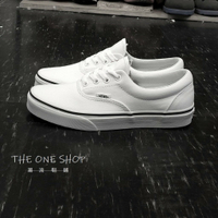 TheOneShop VANS ERA True White 白色 黑邊 白黑 帆布 基本款 全白 經典款 板鞋 VN000EWZW00