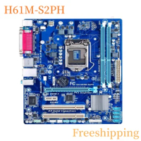 For Gigabyte H61M-S2PH Motherboard LGA1155 DDR3 Mainboard 100% Tested Fully Work