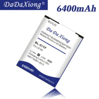 DaDaXiong 6400mAh BL-51YF / BL-51YH For LG G4 H815 H818 H819 VS999 F500S F500K F500L H811 V32 Phone Battery