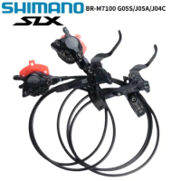 SHIMANO SLX M7100 Brake For Mountain Bike Bicycle Hydraulic Disc Brake G05S/J05A/J04C Pads MTB Bike Accessories Original Shimano