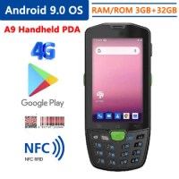 A9 Android Barcode Scanner PDA 4'' Display Handheld PDA Brazil Courier Use Lazada PDA Warehouse Management System