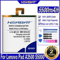 HSABAT 5500mAh L13D1P31 Battery for Lenovo Pad A3500 S5000 S5000-H tab3 7 TB3 710i 710F tab 2 A7 A7-30 A7-10F A7-20F