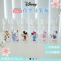【收納王妃】迪士尼 Disney 玩樂系列 30ml 噴霧式 分裝噴瓶  防疫必備 可裝酒精 正版授權