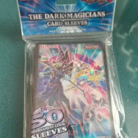 50Pcs Yugioh Master Duel Monsters Dark Magicians Collection Official Sealed Card Protector Sleeves