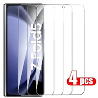 4PCS Tempered Glass For Samsung Galaxy Z Fold 5 9H HD Clear Protective Film Screen Protector For Samsung Z Fold 4 3 5G Z Fold5