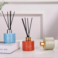 150ml Fireless Aroma Reed Diffuser with Sticks, Oil Scent Diffuser for Bathroom, Bedroom, Office, Hotel, Home Natural Diffuser