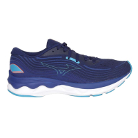 MIZUNO WAVE SKYRISE 4 男慢跑鞋-美津濃 運動 訓練 J1GC230953 丈青藍粉