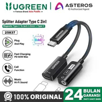 UGREEN Converter Splitter iPhone 15 16 17 Type C to 3.5mm Jack Audio Adapter 25837 Magnetic