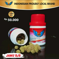 Jamu Herbal Rjb khusus Merpati (Asli ada logonya)