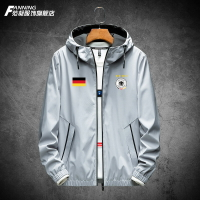 德國國家隊足球運動訓練外套男裝世界杯衣服夾克寬松上衣拉鏈開衫