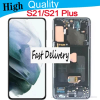 High Quality Super AMOLED 6.2'' LCD for Samsung S21 LCD Touch Screen 6.7'' Display for S21 Plus LCD Replacement Parts