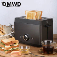 DMWD 6 Gear Bread Toaster Small Home Breakfast Bread Baking Machine Toaster Ovens Tostadora 220V