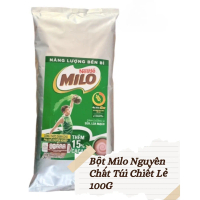 Bột Milo nguyên chất Túi Chiết Lẻ 100G - Nestlé