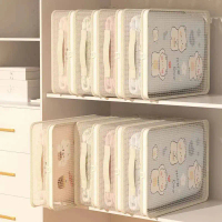 Transparent Bedding Storage Bag, Four Piece Set, Sheet Organizer Bag, Bedroom Wardrobe, Under Bed Dr