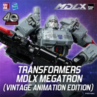 【In Stock】3A Threezero Transformers MDLX Megatron Vintage Animation Edition 40th Anniversary Action Figure