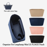 Insert Bags Organizer Makeup Handbag Organize Inner For Longchamp Mini LE PLIAGE PouchPurse Portable Base Shaper Premium