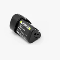 Battery for Worx Cordless Impact Screwdriver WU132 140Nm 12V 3300rpm New Lithium Rechargeable Replacement