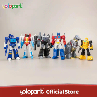 YOLOPARK Transformers Action Figures Mainan 12cm/4.72 G1 Action Figures Optimus Prime Megatron Bumbl