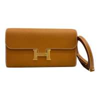【Hermes 愛馬仕】康康TO GO EPSOM皮(37焦糖棕/金釦/K刻)