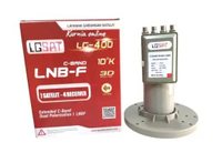 Lnb parabola cband single 4 OUT + CSR RING
