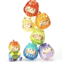 PP X MONSTER Neon DARUMA Series 3 Blind Box Toys Surprise Mystery Box Guess Bag Cute Action Figure Doll Desktop Ornament Gift